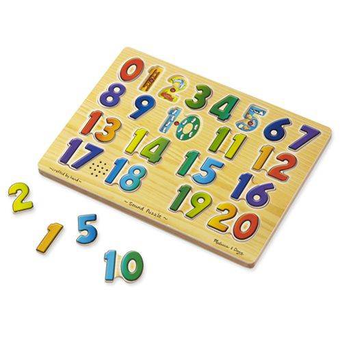 DONATE THIS TOY - Pirate Toy Fund - Melissa & Doug - Numbers Sound Puzzle - by Melissa and Doug