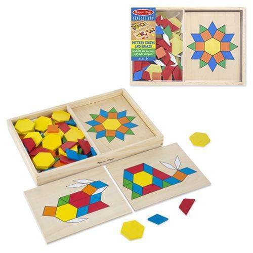 DONATE THIS TOY - Pirate Toy Fund - Melissa & Doug - Pattern Blocks And Boards - by Melissa and Doug