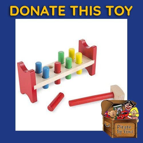 DONATE THIS TOY - Pirate Toy Fund - Melissa & Doug - Pound-a-Peg Playset - by Melissa and Doug