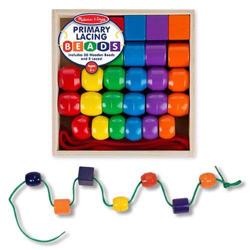 DONATE THIS TOY - Pirate Toy Fund - Melissa & Doug- Primary Lacing Beads - by Melissa and Doug