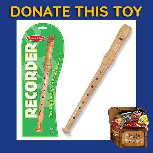 DONATE THIS TOY - Pirate Toy Fund - Melissa & Doug- Recorder Toy Musical Instrument - by Melissa and Doug