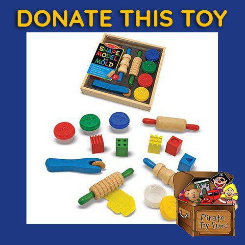 DONATE THIS TOY - Pirate Toy Fund - Melissa & Doug - Shape, Model And Mold Clay Set - by Melissa and Doug