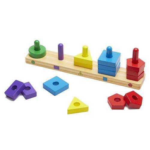 DONATE THIS TOY - Pirate Toy Fund - Melissa & Doug - Stack & Sort Board - by Melissa and Doug