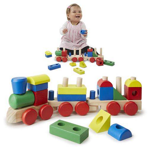 DONATE THIS TOY - Pirate Toy Fund - Melissa & Doug - Stacking Train Toy - by Melissa and Doug