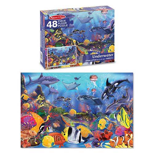 DONATE THIS TOY - Pirate Toy Fund - Melissa & Doug- Underwater Floor Puzzle - by Melissa and Doug