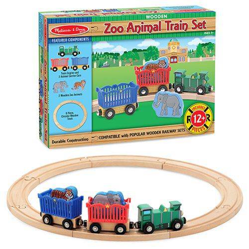 DONATE THIS TOY - Pirate Toy Fund - Melissa & Doug - Zoo Animal Train Set - by Melissa and Doug