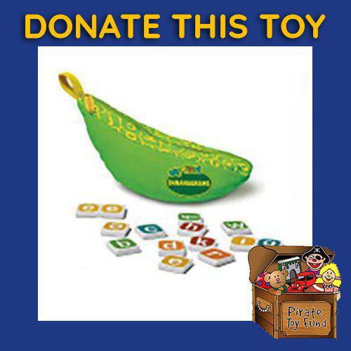 DONATE THIS TOY - Pirate Toy Fund - MY FIRST BANANAGRAMS - by BANANAGRAMS