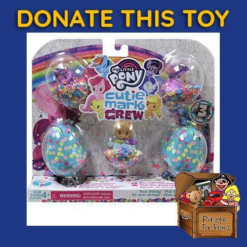 DONATE THIS TOY - Pirate Toy Fund - My Little Pony Cutie Mark Crew Series 5-Pack - Tea Party - by Hasbro