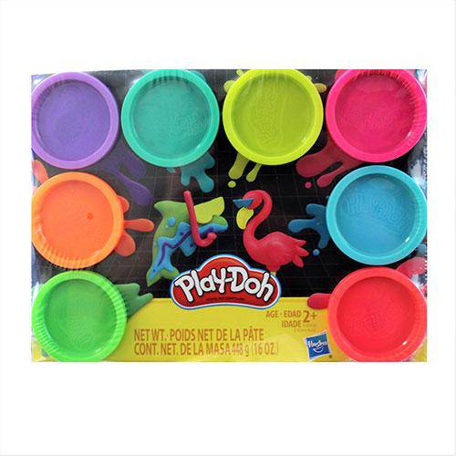 DONATE THIS TOY - Pirate Toy Fund - Play-Doh 8 Pack - Neon - by Hasbro