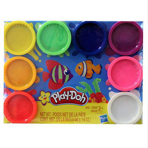 DONATE THIS TOY - Pirate Toy Fund - Play-Doh 8 Pack - Rainbow - by Hasbro