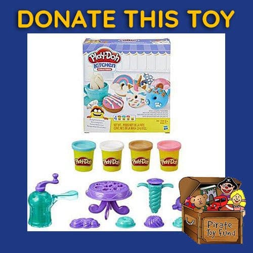 DONATE THIS TOY - Pirate Toy Fund - Play-Doh Kitchen Creations Delightful Donuts Set - by Hasbro