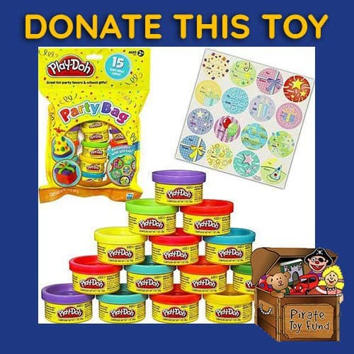 DONATE THIS TOY - Pirate Toy Fund - Play-Doh Party Bag - by Hasbro