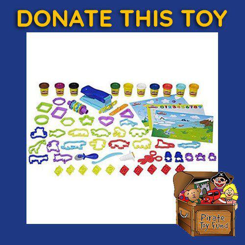 DONATE THIS TOY - Pirate Toy Fund - Play-Doh Preschool FUNdamentals Box - by Hasbro