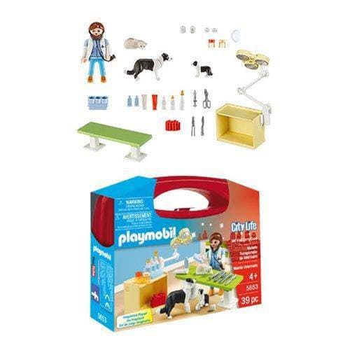 DONATE THIS TOY - Pirate Toy Fund - Playmobil 5653 Vet Visit Carry Case - by Playmobil