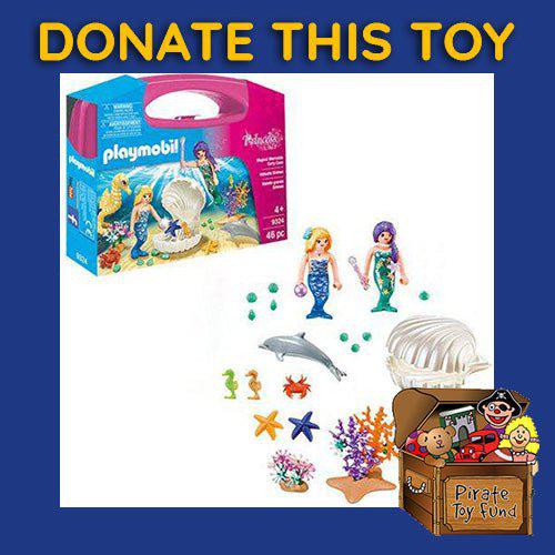 DONATE THIS TOY - Pirate Toy Fund - Playmobil 9324 Magical Mermaids Carry Case - by Playmobil