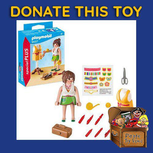 DONATE THIS TOY - Pirate Toy Fund - Playmobil Special Plus 9437 Fashion Designer - by Playmobil