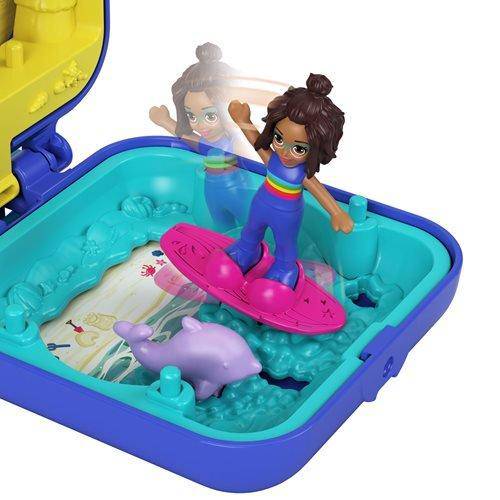 DONATE THIS TOY - Pirate Toy Fund - Polly Pocket Shani Tropical Beach Compact - by Mattel