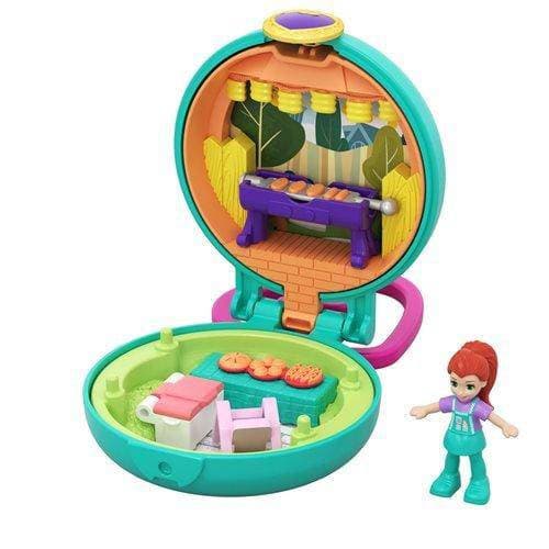 DONATE THIS TOY - Pirate Toy Fund - Polly Pocket Tiny Pocket Places Lila BBQ Compact - by Mattel