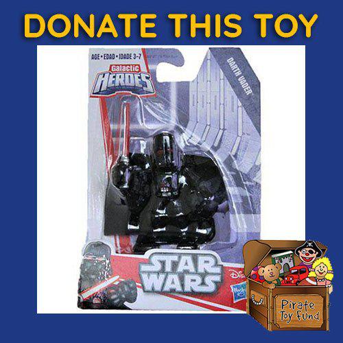 DONATE THIS TOY - Pirate Toy Fund - Star Wars Galactic Heroes - Darth Vader - by Hasbro