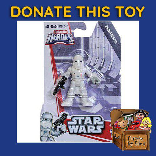 DONATE THIS TOY - Pirate Toy Fund - Star Wars Galactic Heroes - Snowtrooper - by Hasbro
