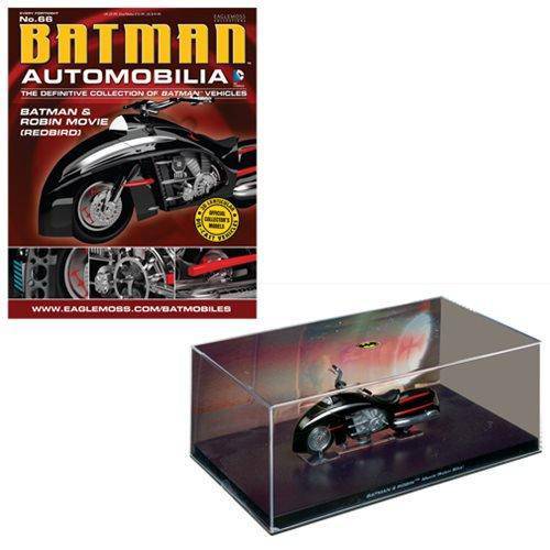 Eaglemoss Batman and Robin Movie Robin Bike Die-Cast Metal Vehicle with Collector Magazine - by Eaglemoss Publications