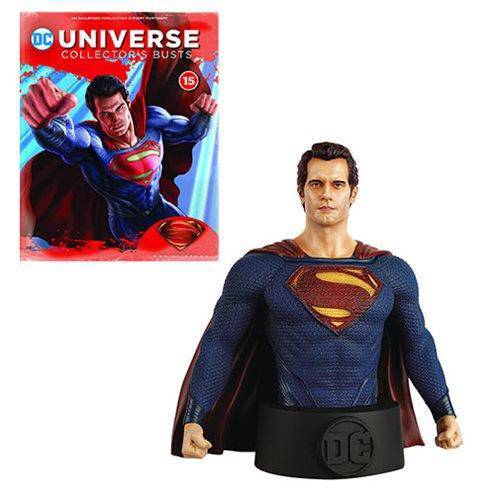 Eaglemoss DC Universe Man of Steel Movie Superman Bust with Collector Magazine #15 - by Eaglemoss Publications