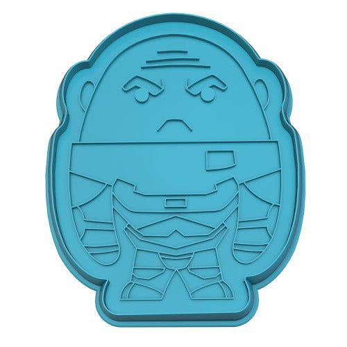 Eaglemoss Doctor Who Monsters Cookie Cutter & Tea Towel Tin - by Eaglemoss Publications