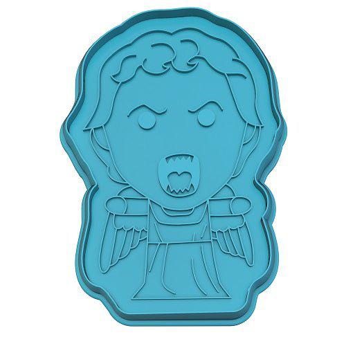 Eaglemoss Doctor Who Monsters Cookie Cutter & Tea Towel Tin - by Eaglemoss Publications