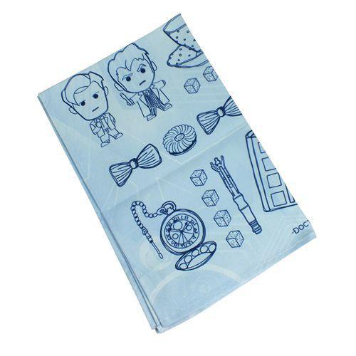 Eaglemoss Doctor Who Tea Time Lords Cookie Cutter & Tea Towel Tin - by Eaglemoss Publications