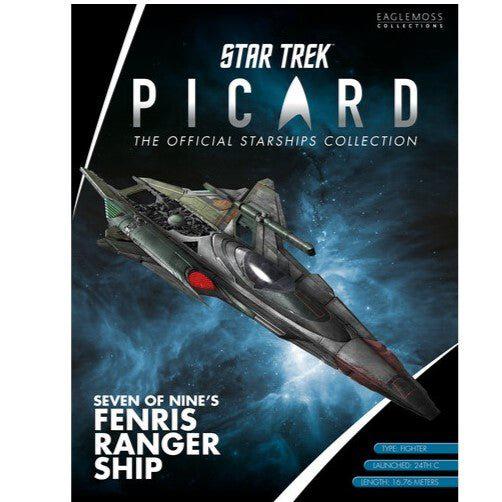 Eaglemoss Star Trek Starships - Seven of Nine's Fenris Ranger Ship - by Eaglemoss Publications