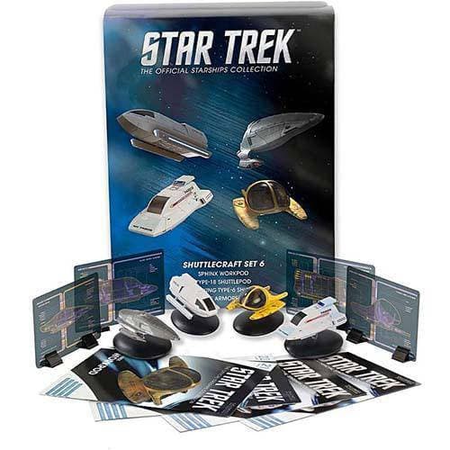 Eaglemoss Star Trek The Official Starships Collection Shuttlecraft Set - Select Set(s) - by Eaglemoss Publications
