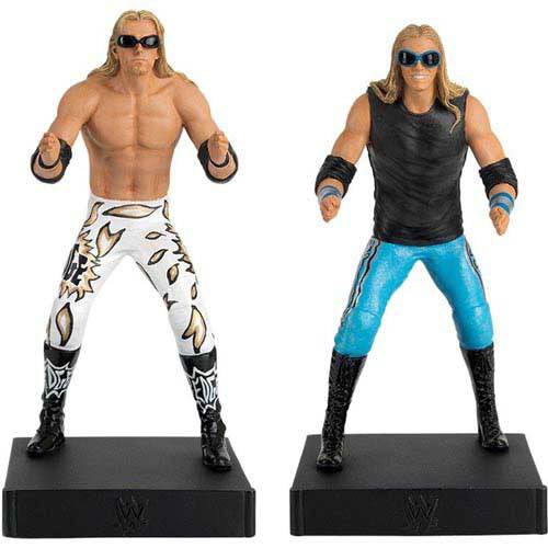 Eaglemoss WWE Iconic Tag Team: Edge & Christian with Collector Magazine - by Eaglemoss Publications