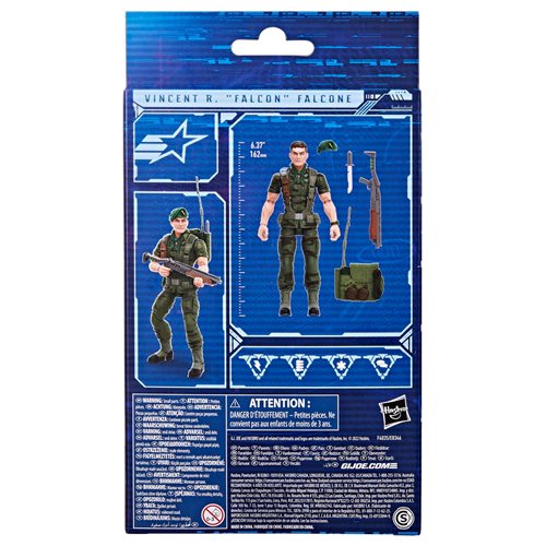 Figura de acción Cobra Commander de 6 pulgadas de la serie clasificada GI Joe