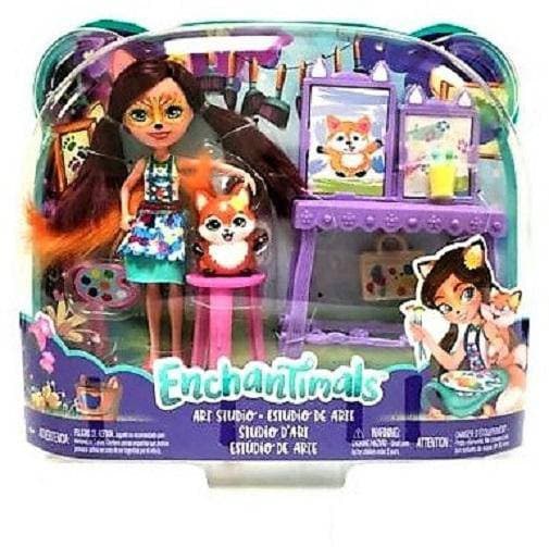 Enchantimals Doll Theme - Art Studio - by Mattel