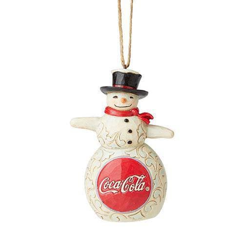 Enesco Coca-Cola Snowman Ornament by Jim Shore - by Enesco