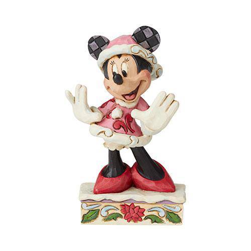 Enesco Disney Micky Mouse - Disney Traditions Minnie Christmas Personality - by Enesco