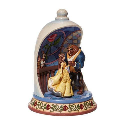 Enesco Disney Traditions Beauty and the Beast Rose Dome "Enchanted Love" by Jim Shore Statue - by Enesco