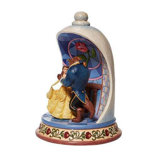 Enesco Disney Traditions Beauty and the Beast Rose Dome "Enchanted Love" by Jim Shore Statue - by Enesco