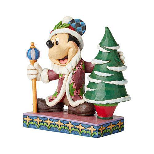 Enesco Disney Traditions Mickey Father Christmas "Jolly Ol' St. Mick" by Jim Shore - by Enesco