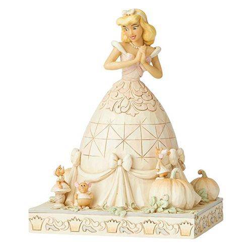 Enesco Disney Traditions White Woodland Cinderella Statue by Jim Shore - by Enesco