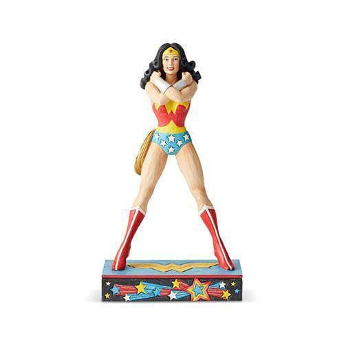 Enesco Wonder Woman Silver Age Figurine - "Amazonian Princess"- DC Comics by Jim Shore - by Enesco