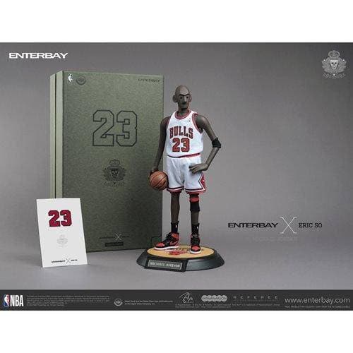 Enterbay x Eric So Michael Jordan Chicago Bulls Home Jersey 1:6 Scale Action Figure - by Enterbay