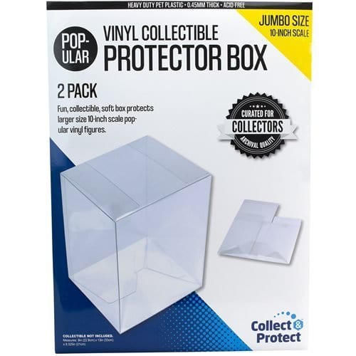 Entertainment Earth 10-Inch Vinyl Collectible Collapsible Protector Box 2-Pack - by Entertainment Earth