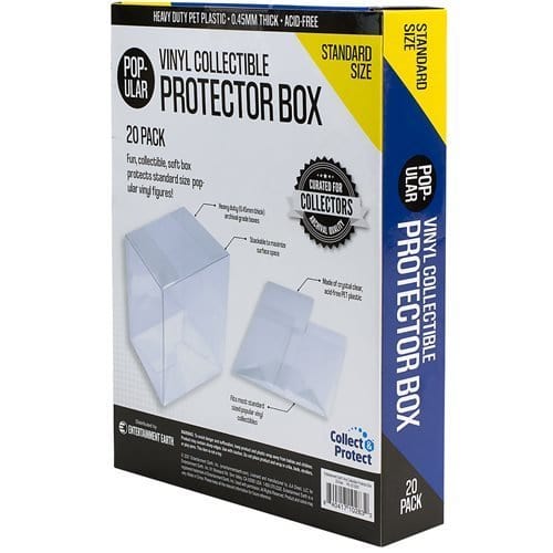 Entertainment Earth 3 3/4-Inch Vinyl Collectible Collapsible Protector Box 20-Pack - by Entertainment Earth