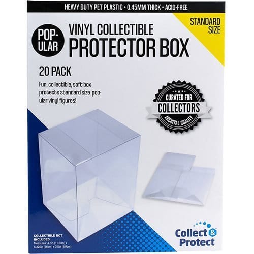 Entertainment Earth 3 3/4-Inch Vinyl Collectible Collapsible Protector Box 20-Pack - by Entertainment Earth