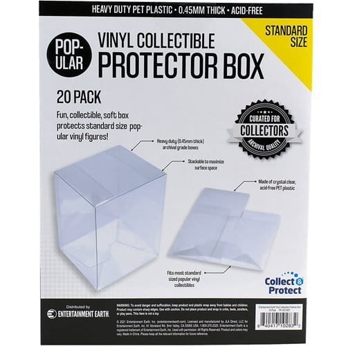 Entertainment Earth 3 3/4-Inch Vinyl Collectible Collapsible Protector Box 20-Pack - by Entertainment Earth