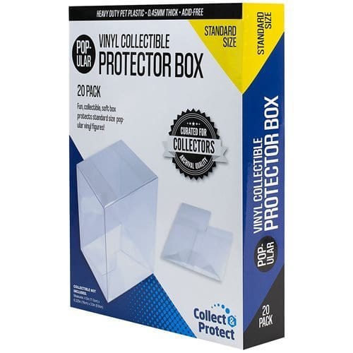 Entertainment Earth 3 3/4-Inch Vinyl Collectible Collapsible Protector Box 20-Pack - by Entertainment Earth