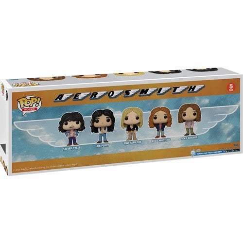 Funko Pop! Rocks - Aerosmith 5-Pack Vinyl Figures