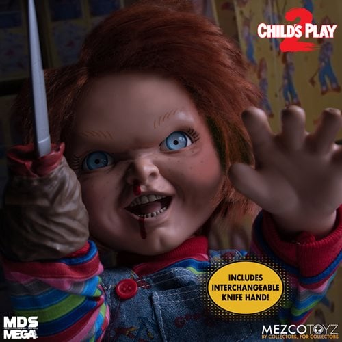 Mezco Toyz Child's Play Menacing Chucky Talking Mega-Scale 15-Inch Doll