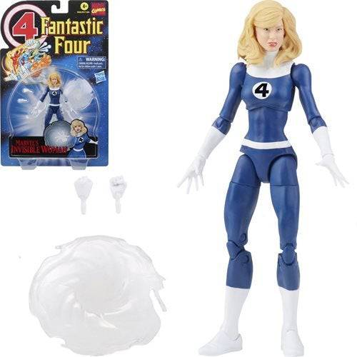 Fantastic Four Retro Marvel Legends Invisible Woman 6-Inch Action Figure - by Hasbro